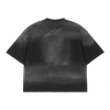 ETAI Men's Wear: High-quality Spray-monkey short and wide style T-shirts, versatile short BoxyFit style men's T-shirts Item Picture